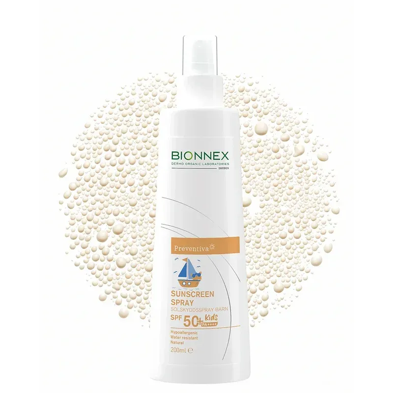 Xịt Chống Nắng Cho Bé Bionnex Preventiva Kids SPF 50+ (200ml)