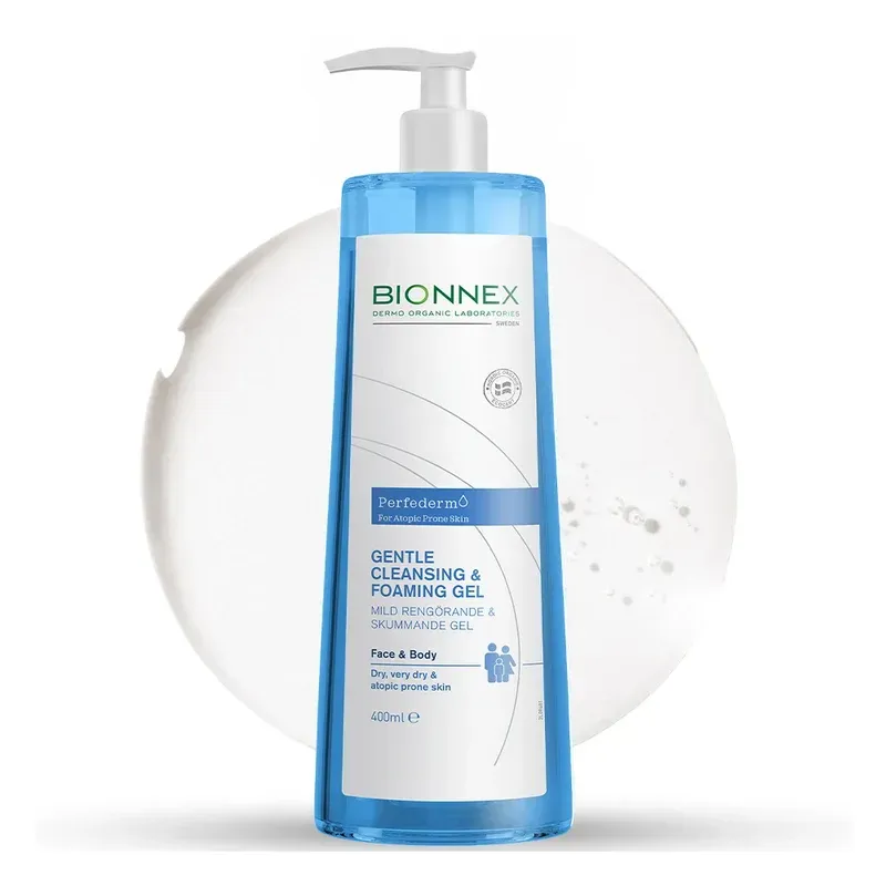 Gel Rửa Mặt & Body  Bionnex Perfederm Cho Da Dầu Mụn Và Viêm Da Cơ Địa  Chai Lớn(400ml)