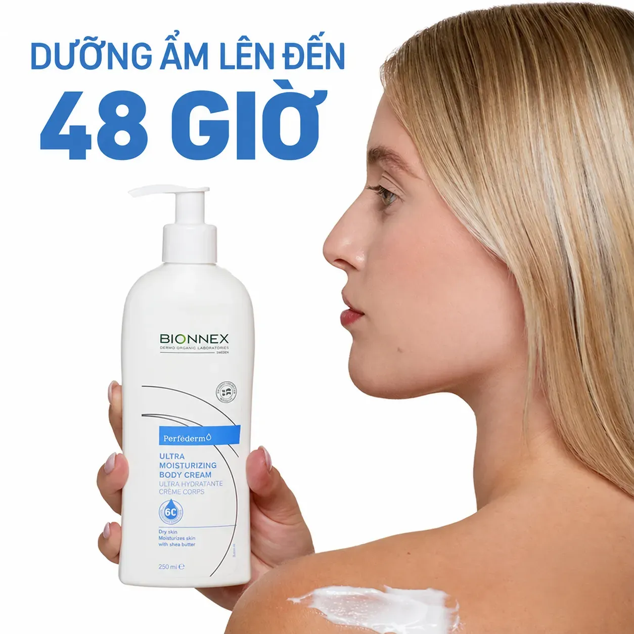 Kem Dưỡng Thể Chuyên Sâu Bionnex Perfederm Ultra Moisturizing Cho Da Khô Và Viêm Da Cơ Địa (250ml) Hover