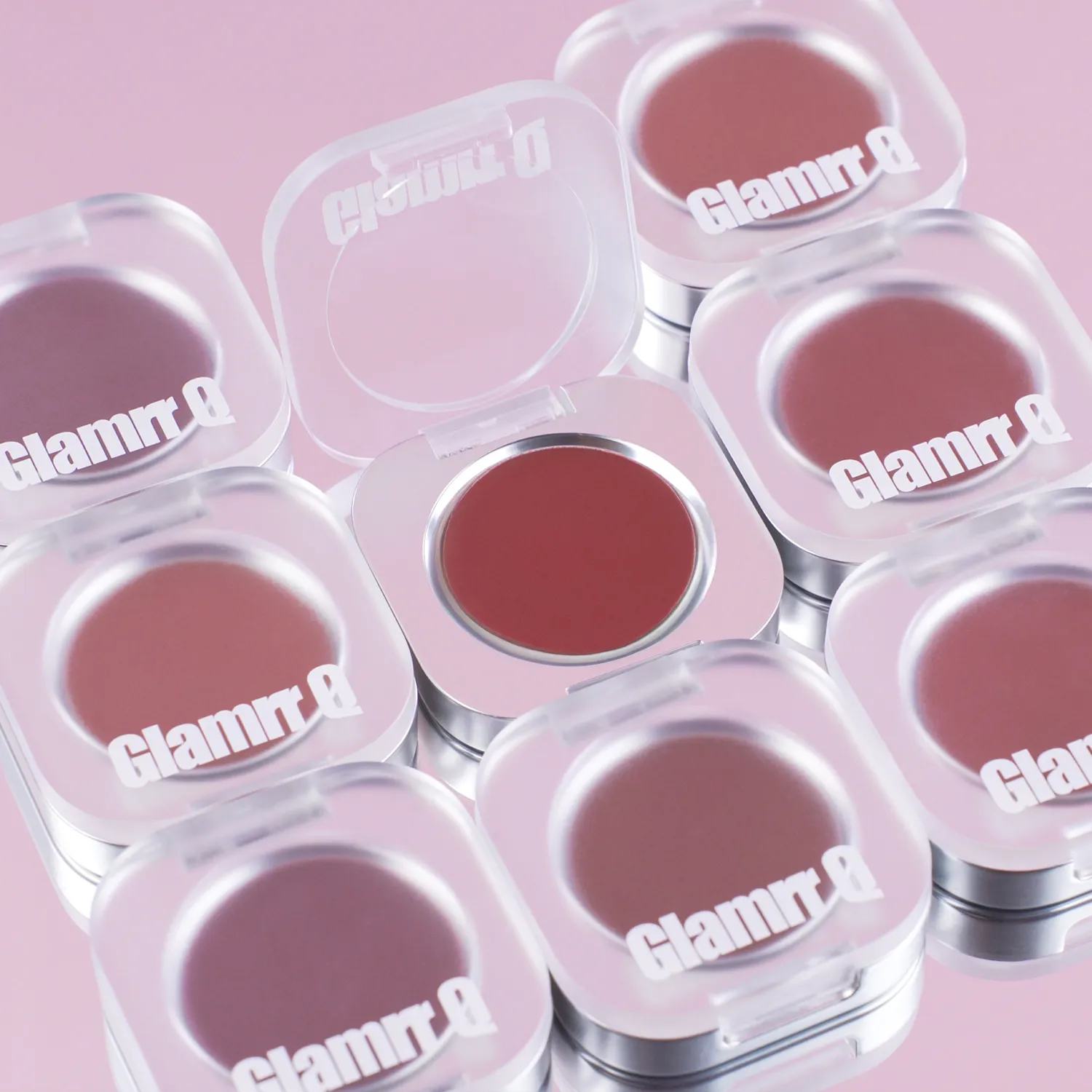 [MỚI] Má Hồng Kem Đa Năng 3-in-1 Trang Điểm Má Mắt Môi Mịn Lì Dễ Tán Bền Màu Glamrr Q Mellow Touch Lip Cheek Pot (1.8g) Hover